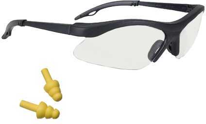 PEL 97059 Youth Glasses Clear W/Plugs