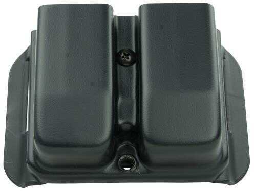 Blade-Tech AMMX00242526 Classic Double Mag Pouch Black Thermoplastic