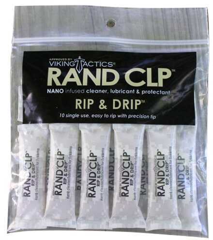 Rand Rip10Pk CLP Rip&Drip Single Packets Clean/Lubricate/Protect 3.5 Ml 10 Pk