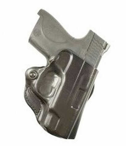 Desantis Gunhide 019BAG9ZO Mini Scabbard Belt S&W M&P Shield 9/40 w/Lasermax Leather Black                              