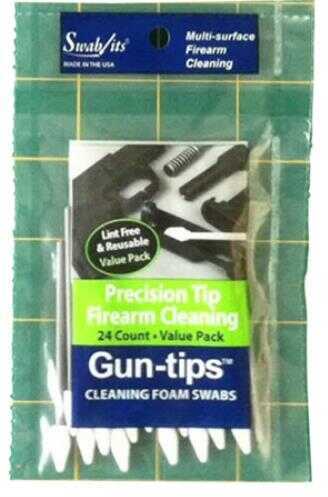 Swab-Its Gun-Tips Precision Tip Foam Cleaning Swabs 24/Pack Bag 81-4553