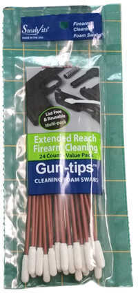 Swab-Its 6" Extended Reach Tip 24 Pack Hard To Cleaning