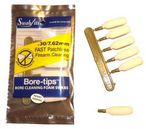Swab-Its .30 Caliber Bore Tip 6 Pack PATCHLESS Cleaning