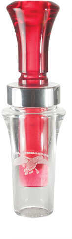 Duck Commander Acrylic Call Double Reed Clear/Red DCACR