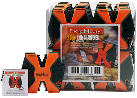 AccuSharp Knife Sharpener 24 Pack SharpNEasy 2 Step Sharpeners 335CD