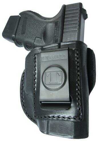Tagua Four-In-One Holster Inside The Pant Right Hand Black Glk 26, 27 Leather IPH4-330