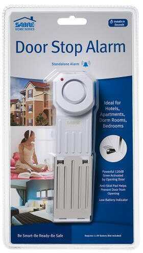 Sabre HSDSA Home Series Door Alarm Portable 3-11 lbs 1000 ft 120 White