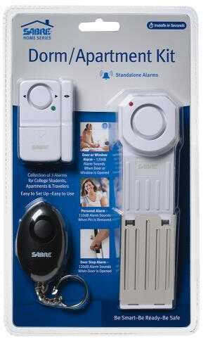 Sabre HSDAK Home Series Personal Protection Kit 3 Piece Kit 4-14 lbs 500/1000/750 ft 120/115 White