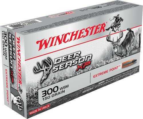 300 Win Short Mag 150 Grain Extreme Point 20 Rounds Winchester Ammunition Magnum