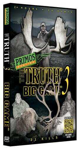 Primos PS4905 The Truth 3 - Big Game DVD 2+ Hours 20 Hunts/21 Kills