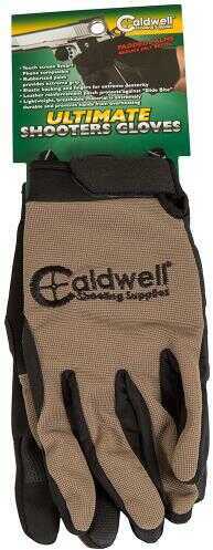 Caldwell 151293 Ultimate Shooting Gloves SM/MD Tan                                                                      