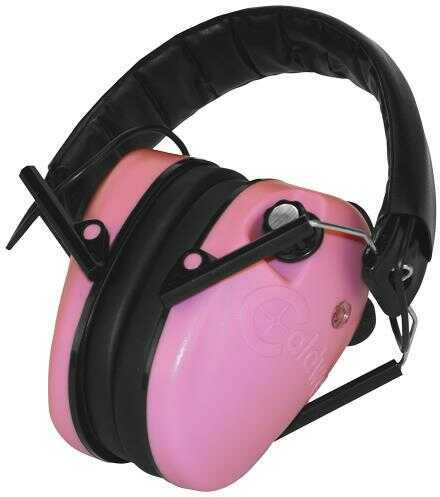 Caldwell E-Max Low Profile Electric Hearing Protection Pink