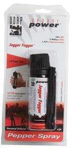 UDAP 3P Jogger Fogger Pepper Spray 1.9Oz/11G 10 Feet Black