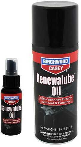 Birchwood Casey 45140 Renewalube Gun Oil 11 Oz Aerosol