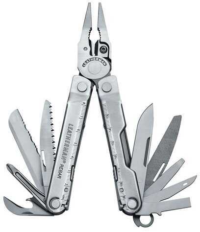 Leatherman Rebar Full-Sized Multitool With Standard Sheath, Stainless Steel Md: 831548
