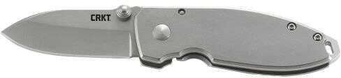 Columbia River Knife & Tool Burnley Squid Folding Silver Frame Lock 2490