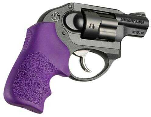 Hogue 78026 Tamer with Finger Grooves Grip Ruger LCR/LCRx Textured Rubber Purple