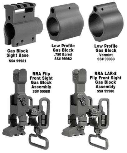 Rock River Arms AR0122LPASY Low Profile Gas Block .750 Barrel AR-15 Blk