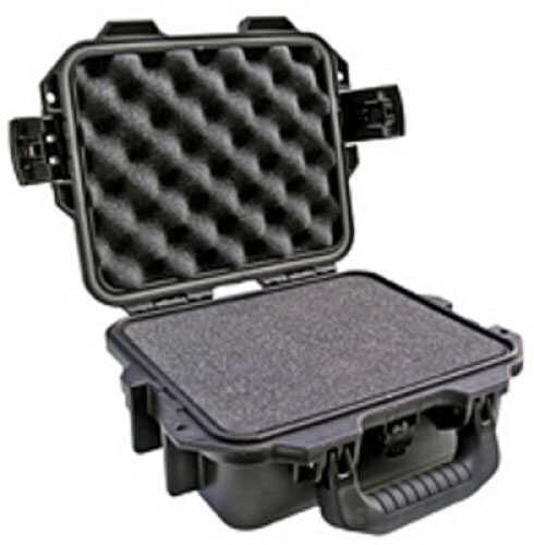 iM2050 Case Black - With Foam 9.5" X 7.5" 4.3" Airline Approved HPX Resin Body Vortex Purge Valve Press & Pull L