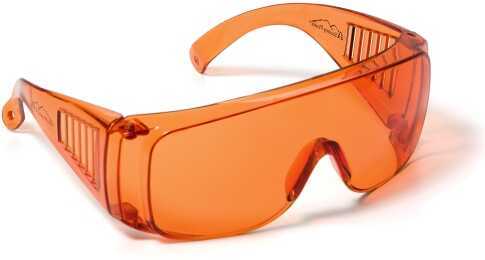 Standard Safety Glasses - Citrus High-Impact Polycarbonate Optically Correct Glare-Free Can Fit Over eyeg
