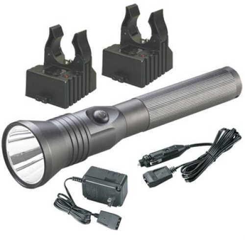 Streamlight Stinger Led HP Rechargeable Flashlight AC/Dc Steady Charger - C4 With 50000 Hour Life Aircraft alumin