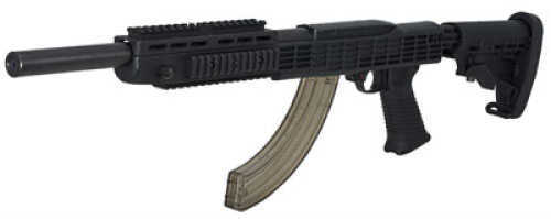 Tapco Inc. Intrafuse Stock Black 4 Rail Handguard T6 6-Position For Ruger® 10/22® .920" Bbl Barrel