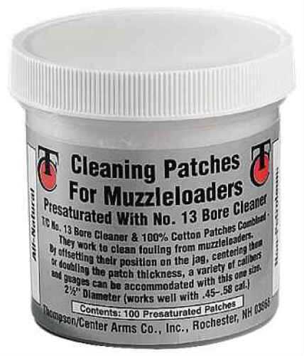 T/C Cleaning Patches w/No. 13 Bore Cleaner 100 pk. Model: 31007143