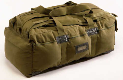 Tex Sport Canvas Tactical Bag O.D. - 34" X 15" 12" Main Compartment Has Heavy-Duty Full Length Zipper Zippered