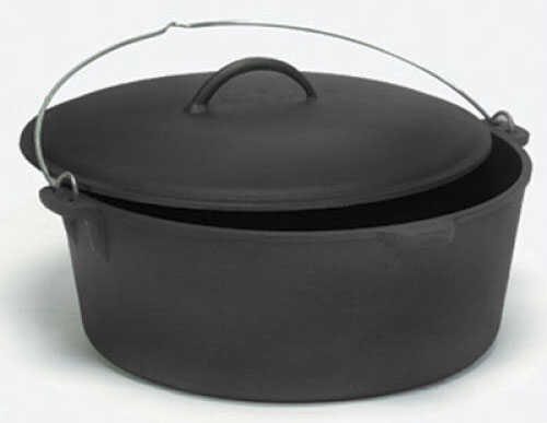 Tex Sport Pre-Seasoned Cast Dutch Oven 8 Qt. - Offers Better Protection Against Rust & provides a Non-Stick Surface at T