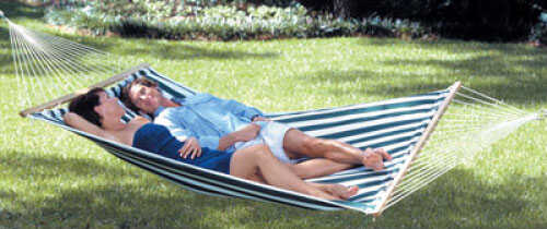 Tex Sport Lakeway Hammock 118" X 57" Overall Size - 85" 56" Bed Weight Limit 400 Lbs Extra Wide Double