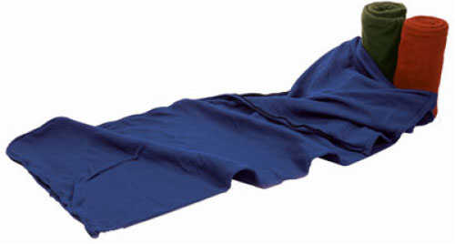 Tex Sport Fleece Sleeping Bag & Liner Blue - 75" X 32" Temperature Rating Of +50 degrees Machine Washable All ar