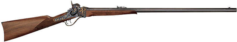 Taylor/Pedersoli 1863 Sharps Sporting Case Hardened .54 Caliber 32" Barrel Black Powder Breach Loading Rifle