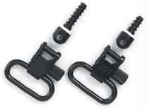 Uncle Mikes 1" Black Quick Detach Sling Swivels For Bolt Action Rifles Md: 13112