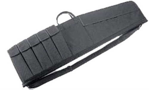 Uncle Mikes Large Black Tactical Rifle Case With Five Magazine Pouches Md: 5214