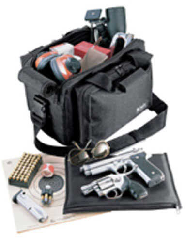 Uncle Mikes Deluxe Range Bag A Roll-Up, Double-zippered Flap With Hook-&-Loop Fastener secures The Main Compartment (15