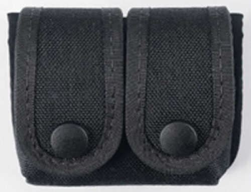 Uncle Mikes Fitted Speedloader Case - Double Fits Most Popular .38 & .357 Speedloaders Upright For Q
