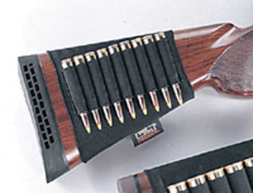 Uncle Mikes Black Open Style Rifle Cartridge Holder With 9 Loops Md: 8848
