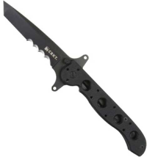 Columbia River Knife & Tool M16 Special Forces Folding 8Cr13MoV/Titanium Nitrade Combo Tanto Point Dual Thumb Stud