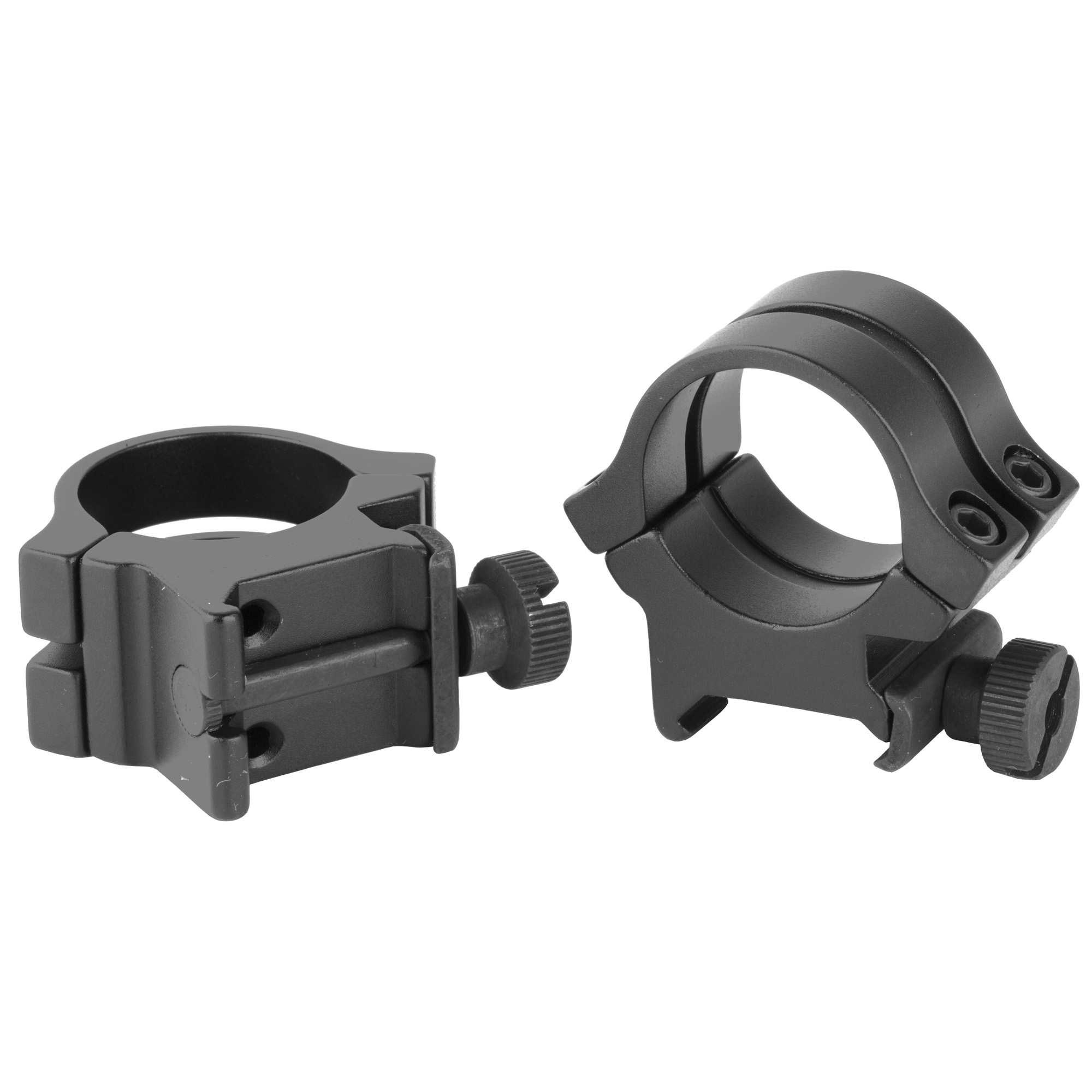 Simmons Weaver High Scope Rings With Matte Black Finish Md: 49047