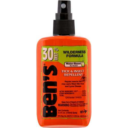 AMK BEN'S 30 INSECT Repellent 30% DEET 3.4Oz Pump (CARDED)