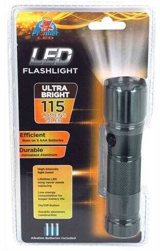 PROMIER 14 Led Flashlight 115 Lumens Grey
