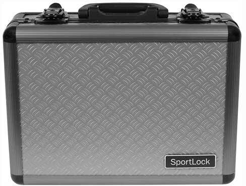 Sportlock ALUMALOCK Case Double Handgun Gray