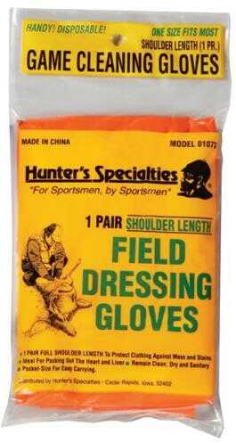 Hunter Specialties Field Dressing Gloves Disposable Shoulder Length 1Pr