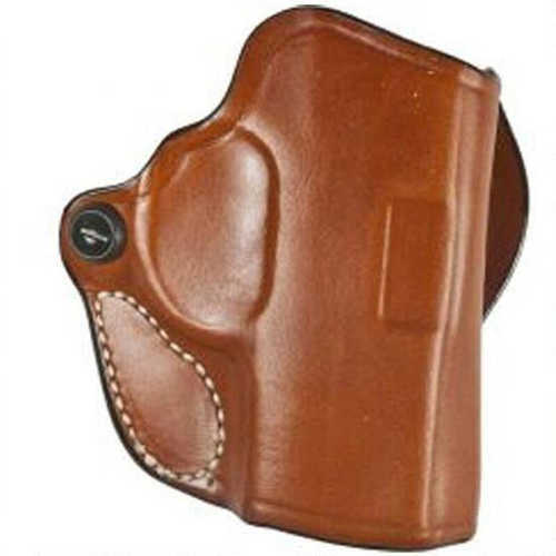 DESANTIS Mini Scabbard Holster RH OWB Leather Kimber Solo Tan