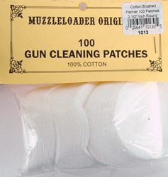 M-Loader Original Cotton Patch .45-.58 Cleaning 100Pk