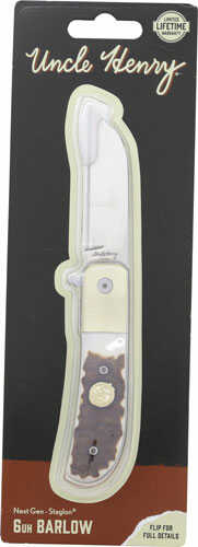 Uncle Henry Knife Next Gen STAGLON 2.7" Folder WHARNCLIFE