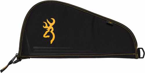 Browning Black And Gold Pistol Case 11" With Zipper And D-ring
