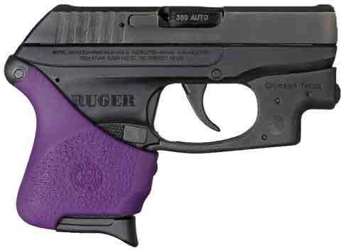 Hogue HANDALL Grip Sleeve Ruger® LCP W/CRIM. Trace Purple