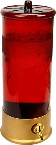 Rivers Edge Beverage Dispenser Shotshell Glass 3-Gallon Red