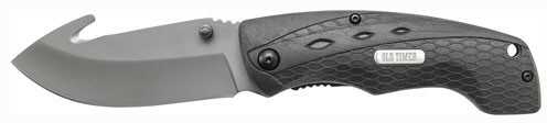 Old Timer 2148OT Schrade Copperhead 3.42" 7Cr17MoV Stainless Steel Gut Hook Rubber